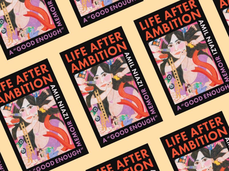 The book cover for "Life After Ambition" by Amil Niazi.