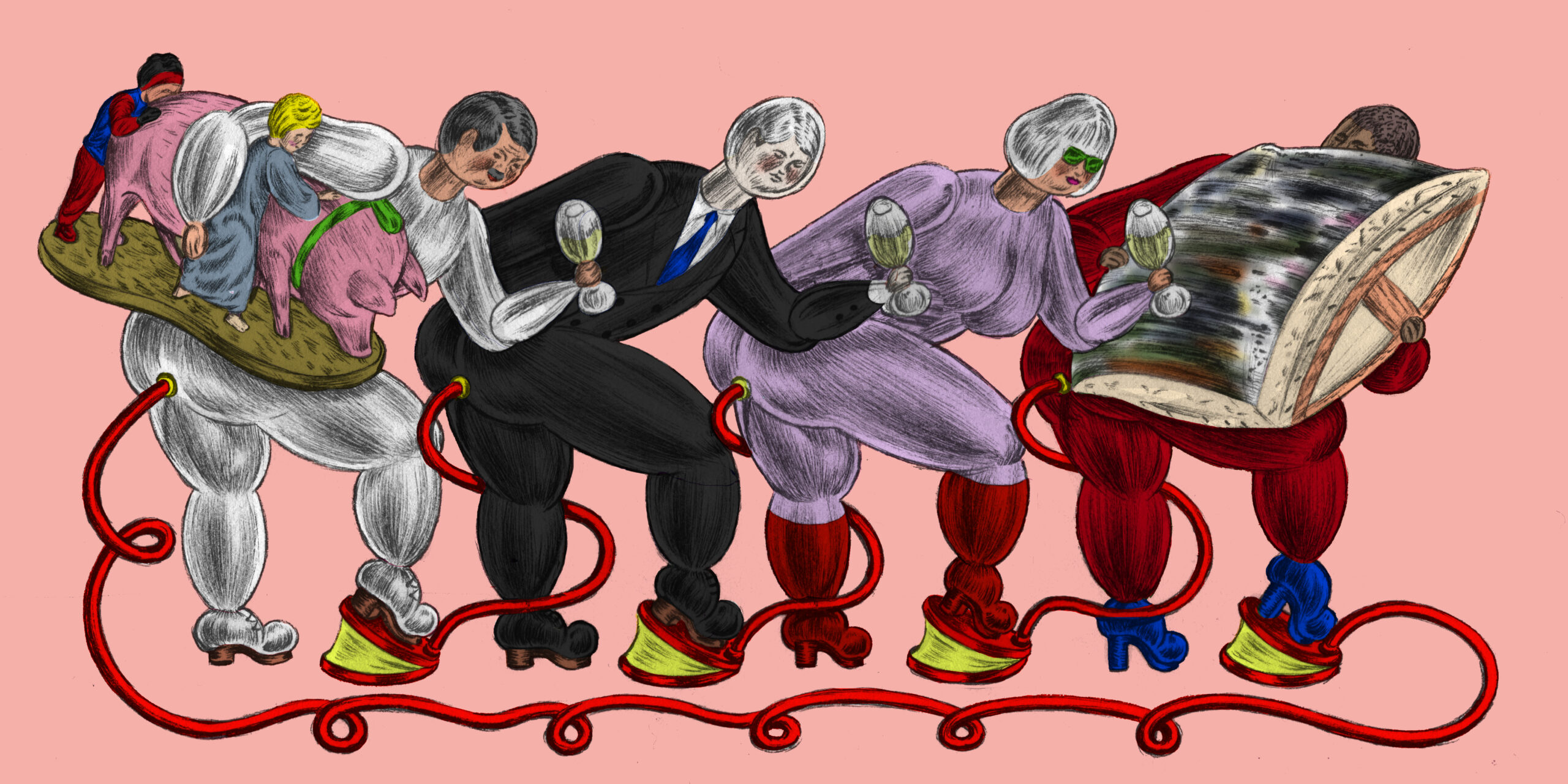 “The Collector, the Tax Attorney, His Wife & Her Art Advisor”