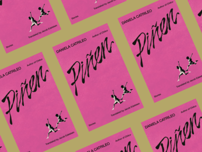 The book cover for "Piñen" by Daniela Catrileo.