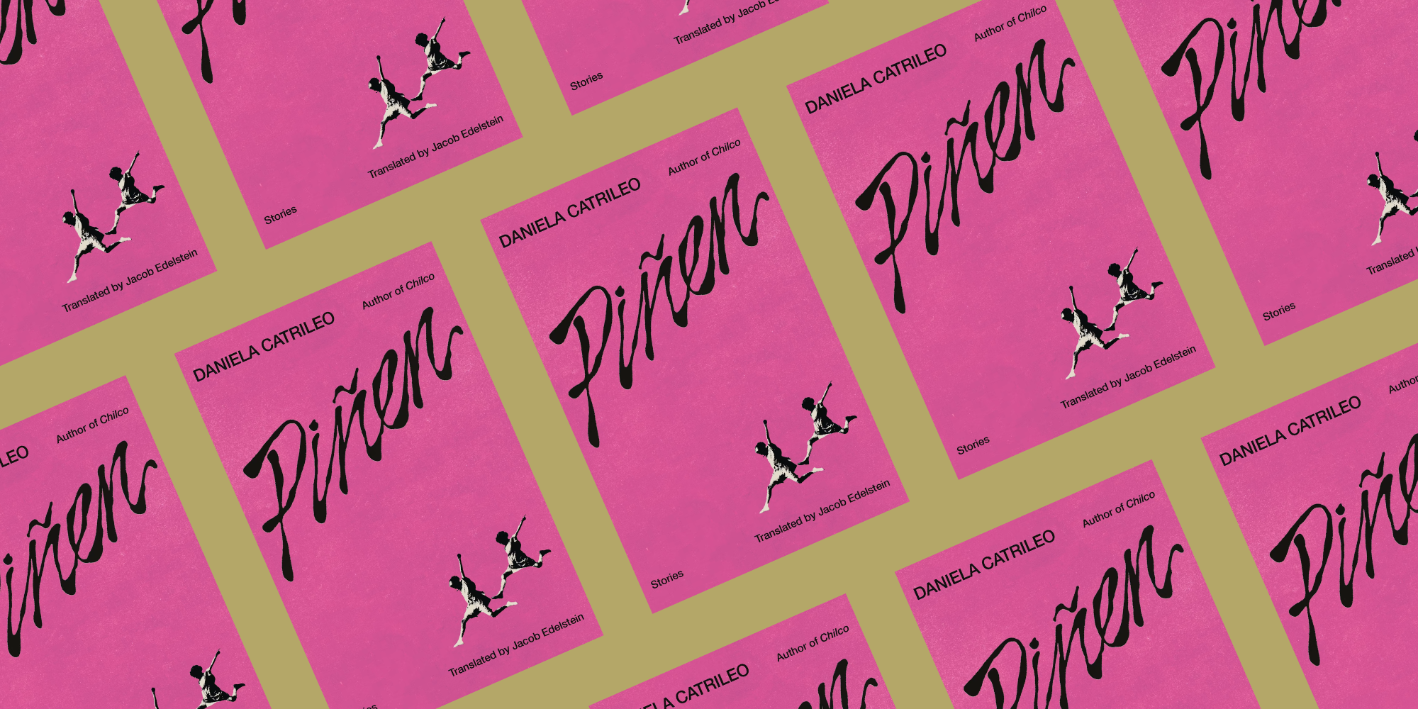 The book cover for "Piñen" by Daniela Catrileo.