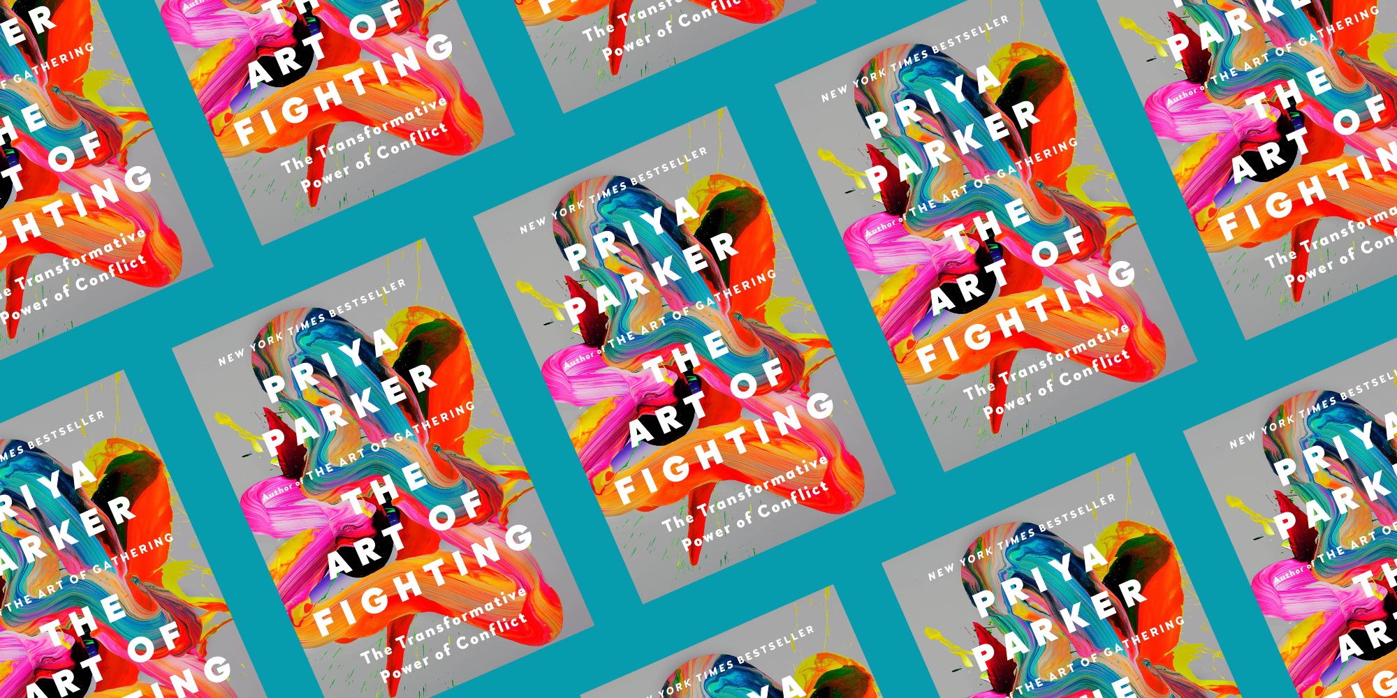 The book cover for "The Art of Fighting" by Priya Parker.